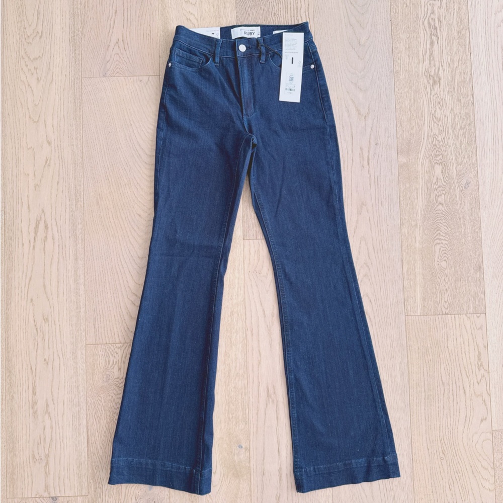 NWT Dynamite 100092948 RUBY HR BOOTCUT JEAN RINSE 26